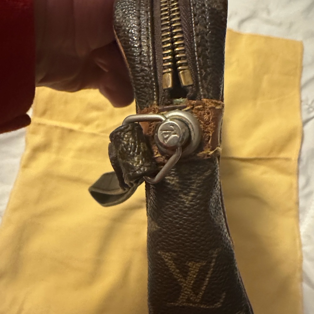 Louis Vuitton Brown Monogram Wristlet - Picture 11 of 14